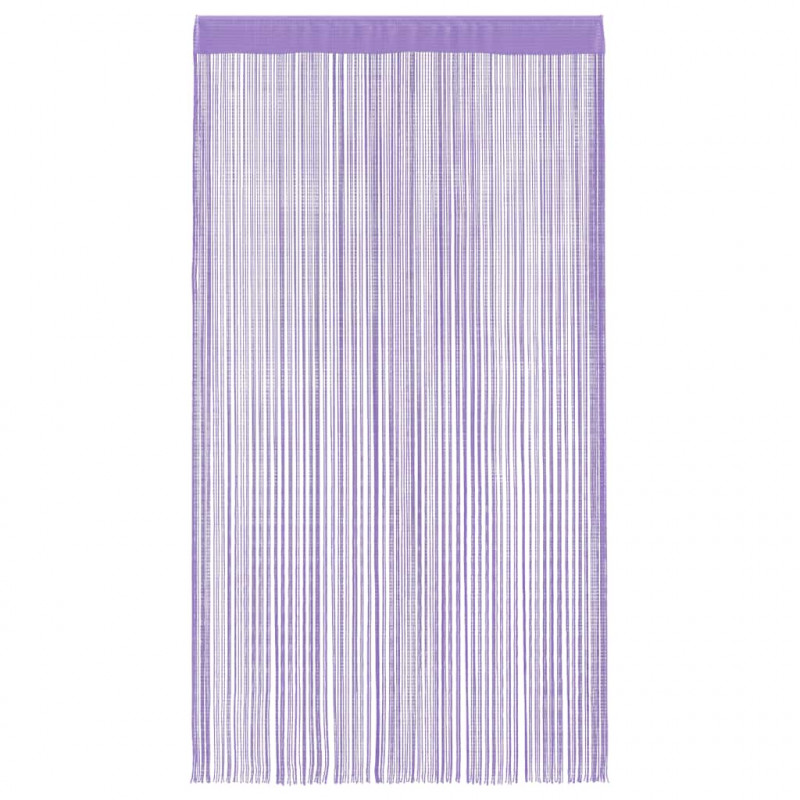 Zasłony sznurkowe 2 szt. Fioletowe 140x250 cm