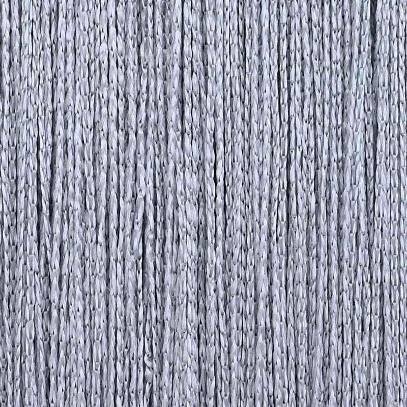 Zasłony sznurkowe 2 szt. Jasnoszary 100x250 cm