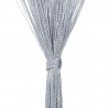 Zasłony sznurkowe 2 szt. Jasnoszary 140x250 cm
