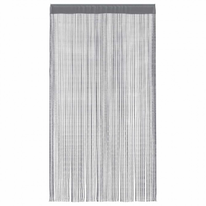 Zasłony sznurkowe 2 szt. Antracyt 100x250 cm