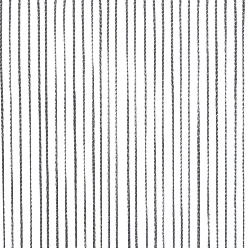 Zasłony sznurkowe 2 szt. Antracyt 100x250 cm