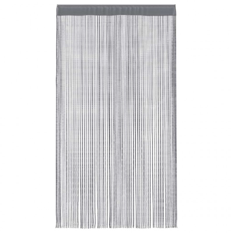 Zasłony sznurkowe 2 szt. Antracyt 140x250 cm