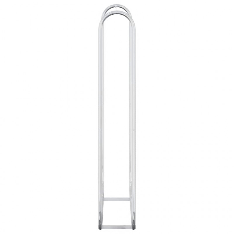 Stojak na drewno opałowe 100x25x150 cm Stal ocynkowana