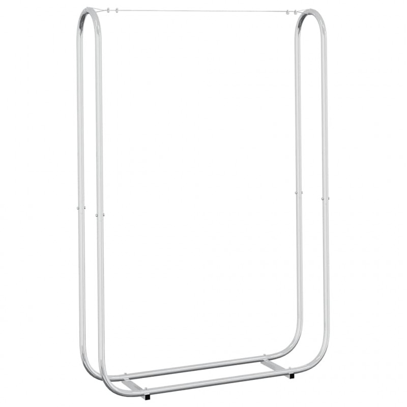 Stojak na drewno opałowe 100x25x150 cm Stal ocynkowana