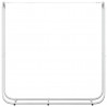 Stojak na drewno opałowe 150x25x150 cm Stal ocynkowana