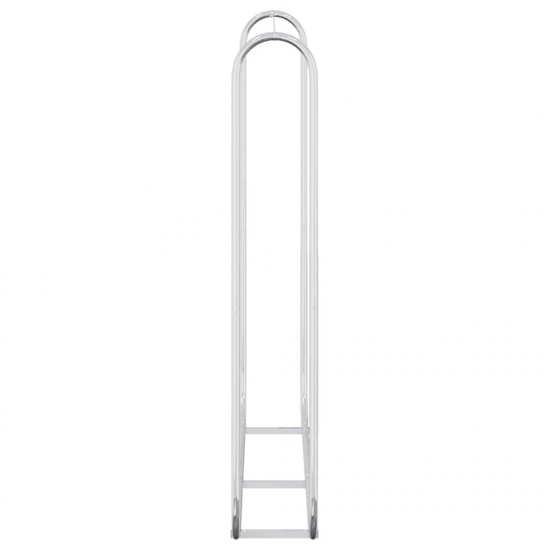 Stojak na drewno opałowe 150x25x150 cm Stal ocynkowana