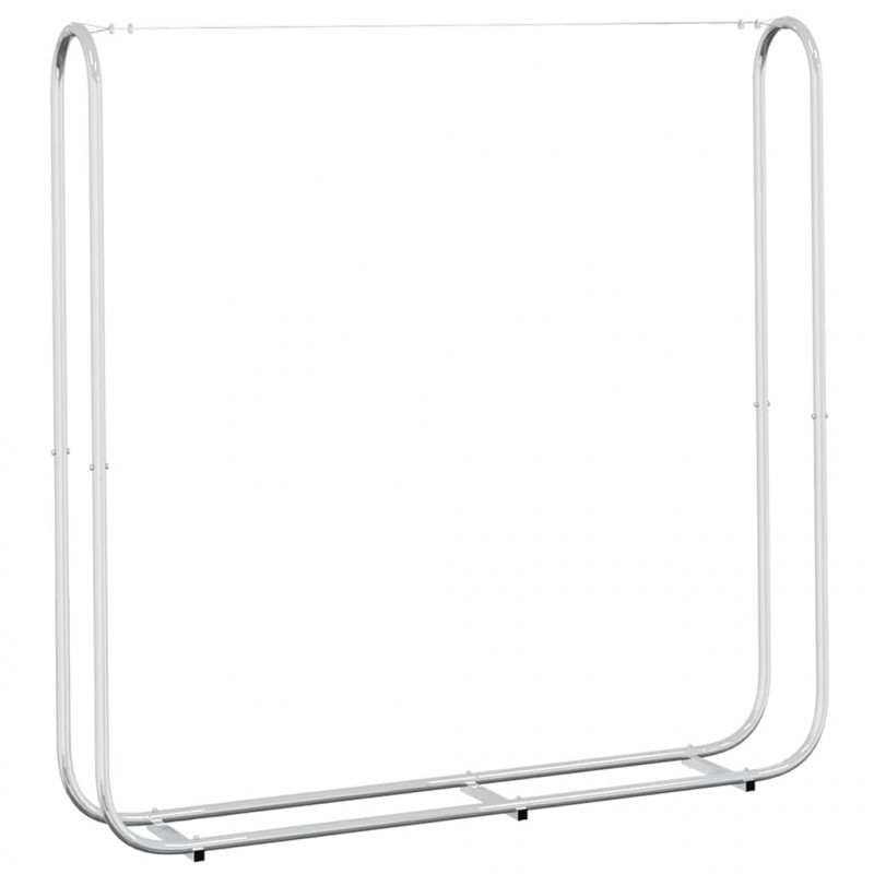 Stojak na drewno opałowe 150x25x150 cm Stal ocynkowana