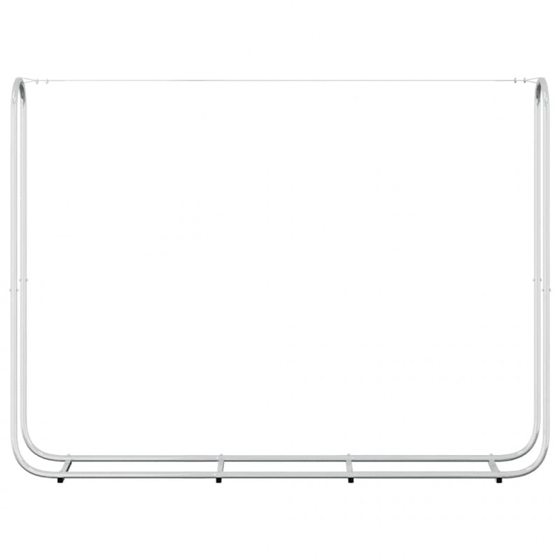 Stojak na drewno opałowe 200x25x150 cm Stal ocynkowana