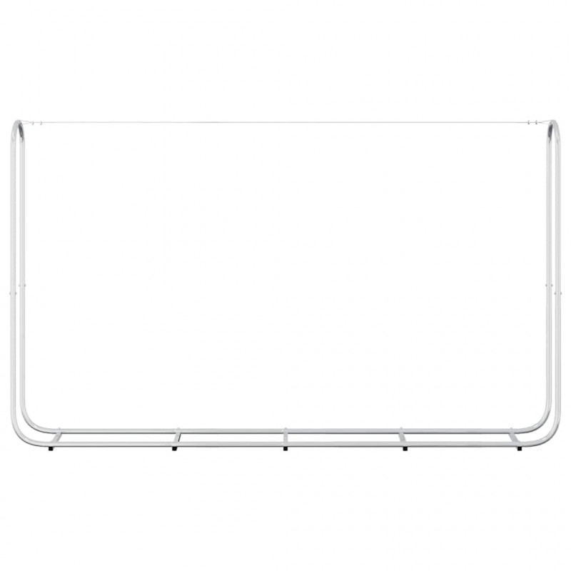 Stojak na drewno opałowe 250x25x150 cm Stal ocynkowana