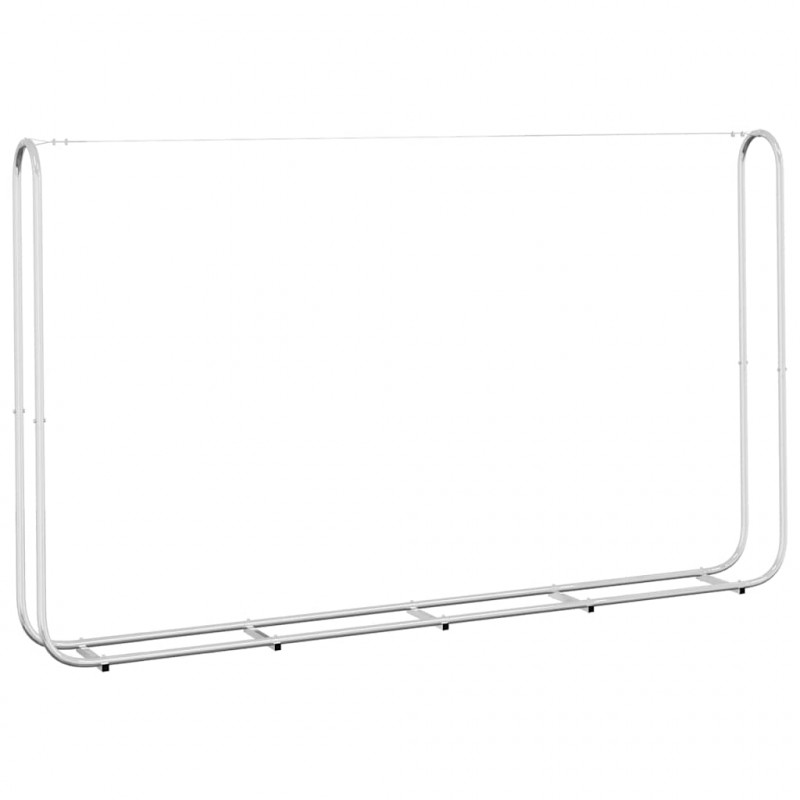Stojak na drewno opałowe 250x25x150 cm Stal ocynkowana