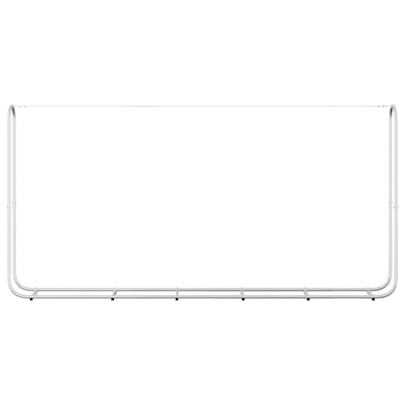 Stojak na drewno opałowe 300x25x150 cm Stal ocynkowana