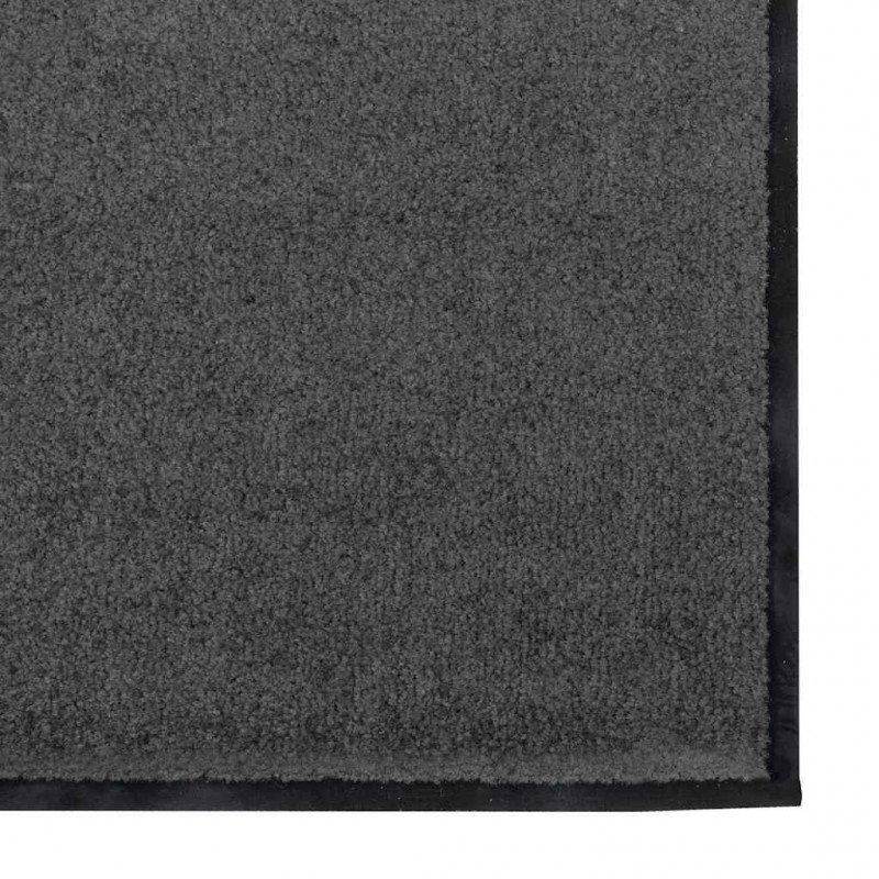 Dywanik wejściowy Inny Antracytowy i czarny 120 x 250 cm