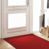 Dywanik wejściowy Czerwony i Czarny 120 x 350 cm Poliamid i PVC