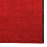 Dywanik wejściowy Czerwony i Czarny 120 x 350 cm Poliamid i PVC
