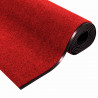 Dywanik wejściowy Czerwony i Czarny 120 x 350 cm Poliamid i PVC