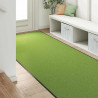 Dywanik wejściowy Zielony i Czarny 120 x 300 cm Poliamid i PVC