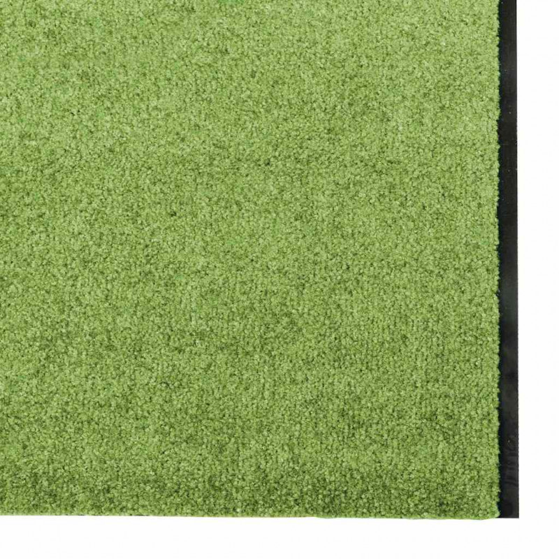 Dywanik wejściowy Zielony i Czarny 120 x 400 cm Poliamid i PVC