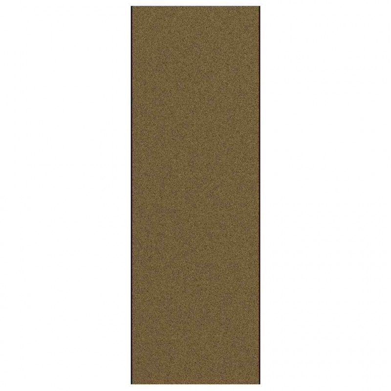 Dywanik wejściowy Brązowy i czarny 120 x 350 cm Poliamid i PVC