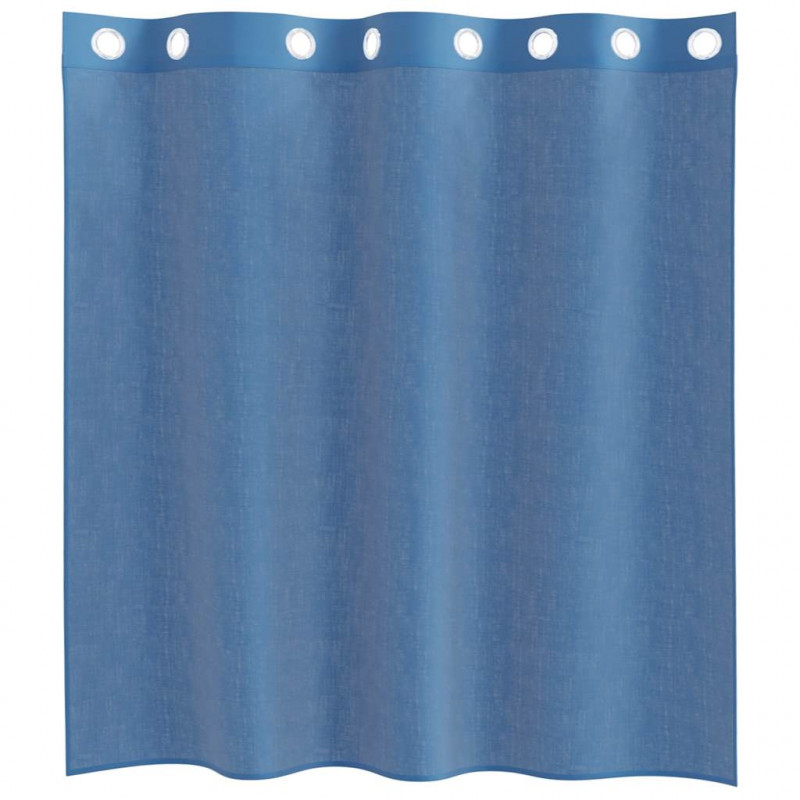 Zasłony woalowe z przelotkami 2 szt. Royal Blue