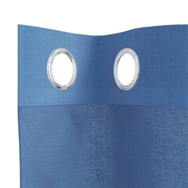 Zasłony woalowe z przelotkami 2 szt. Royal Blue