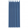 Zasłony woalowe z pętelkami 2 szt. Royal Blue 140x260 cm