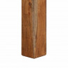 Ławka, 110 cm, lite drewno akacjowe