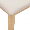 Ławka 110 cm Drewno lite Guma