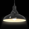 Lampa wisząca z regulacją wysokości E27 połysk ciemnoniebieski