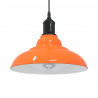 Lampa wisząca z regulacją wysokości E27 Pomarańczowy połysk