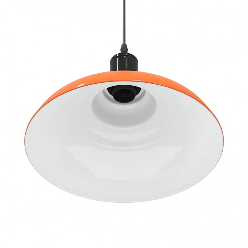 Lampa wisząca z regulacją wysokości E27 Pomarańczowy połysk
