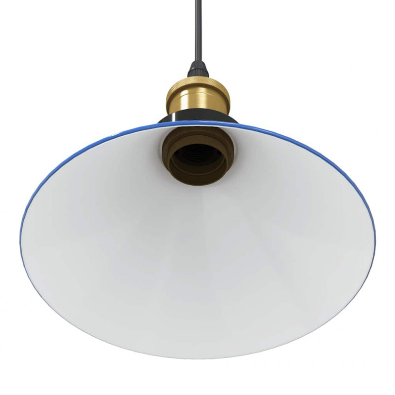 Lampa wisząca z regulacją wysokości E27 połysk ciemnoniebieski