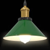 Lampa wisząca z regulacją wysokości E27 połysk zielony