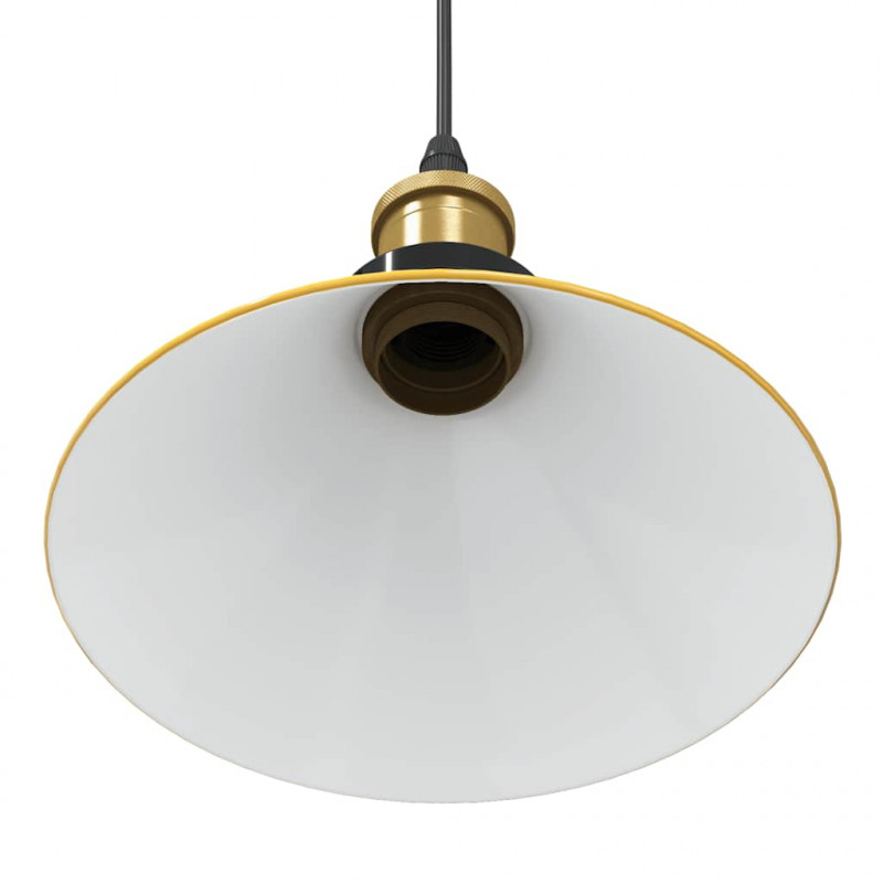 Lampa wisząca z regulacją wysokości E27 połysk żółty