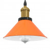 Lampa wisząca z regulacją wysokości E27 Pomarańczowy połysk