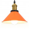 Lampa wisząca z regulacją wysokości E27 Pomarańczowy połysk