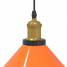 Lampa wisząca z regulacją wysokości E27 Pomarańczowy połysk