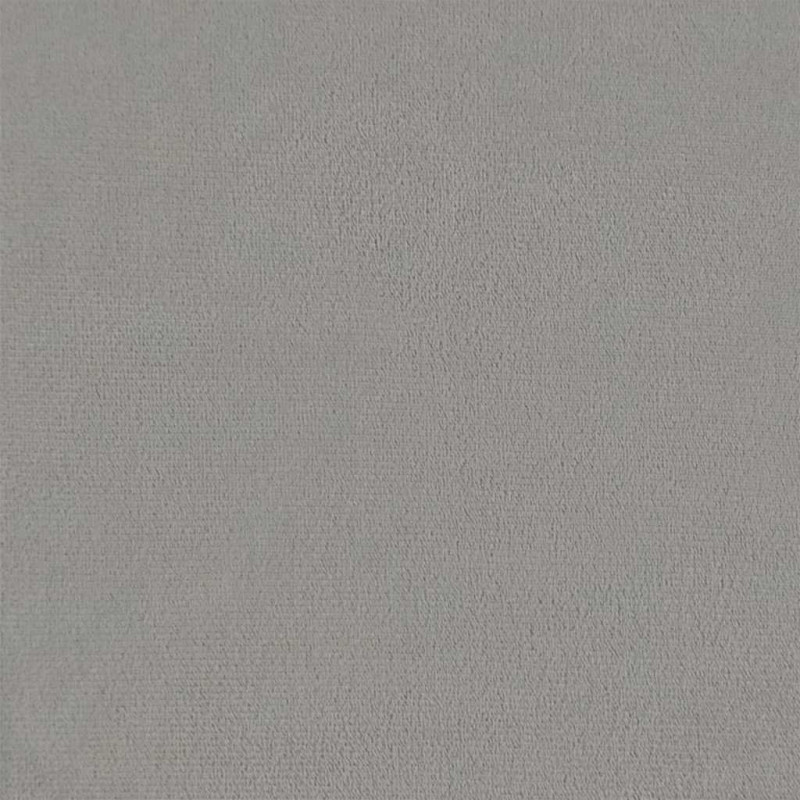 Fotel, jasnoszary, obity aksamitem