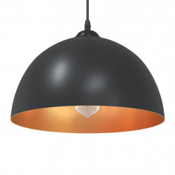 Lampy wiszące 2 szt. Regulowana wysokość E27 Czarny Metal