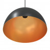 Lampy wiszące 2 szt. Regulowana wysokość E27 Czarny Metal