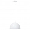 Lampy wiszące 2 szt. Regulowana wysokość E27 Biały Ø30 cm Metal