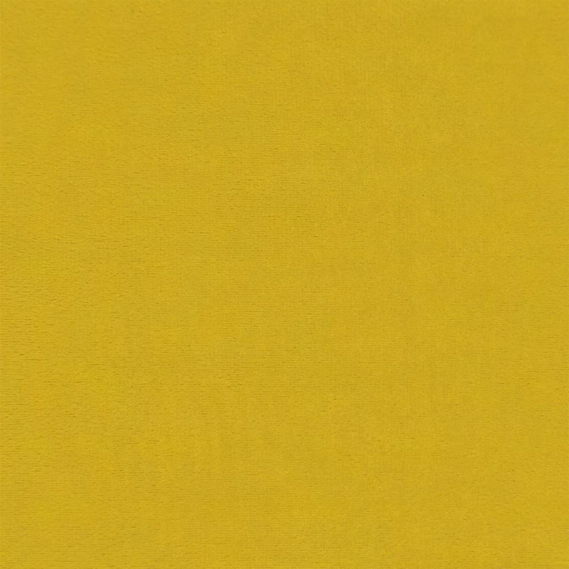 Fotel relaksacyjny żółty aksamit
