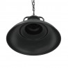 Lampa wisząca E27 Czarna Ø 31 cm Żelazo