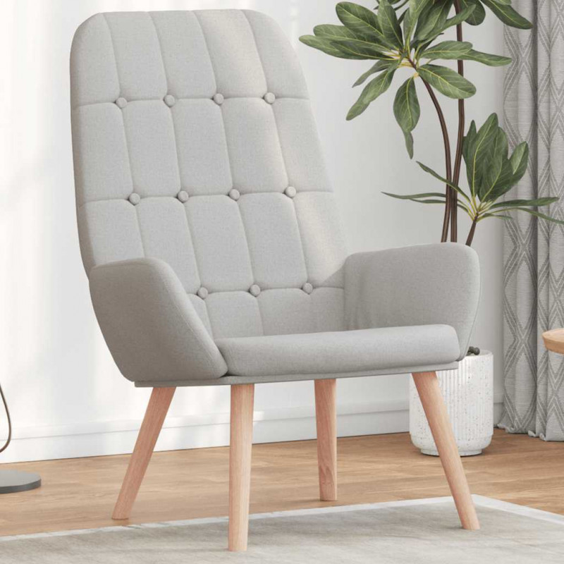 Fotel relaksacyjny Cloud Grey Fabric
