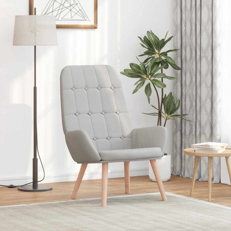 Fotel relaksacyjny Cloud Grey Fabric