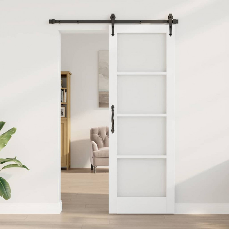 Drzwi wewnętrzne ORKDAL Biały z primowaniem 73,5 x 211 cm