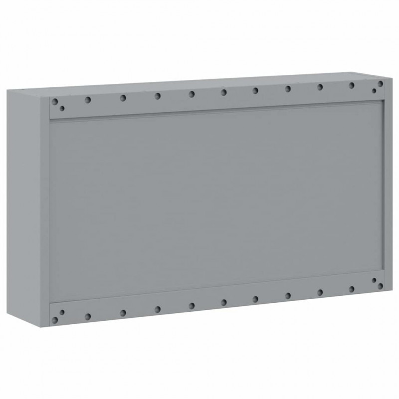 Szafka na narzędzia z półką Czerwony i Szary 50 x 20 x 55 cm