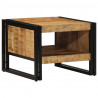 Stolik kawowy 50x50x38 cm lite drewno surowe mango