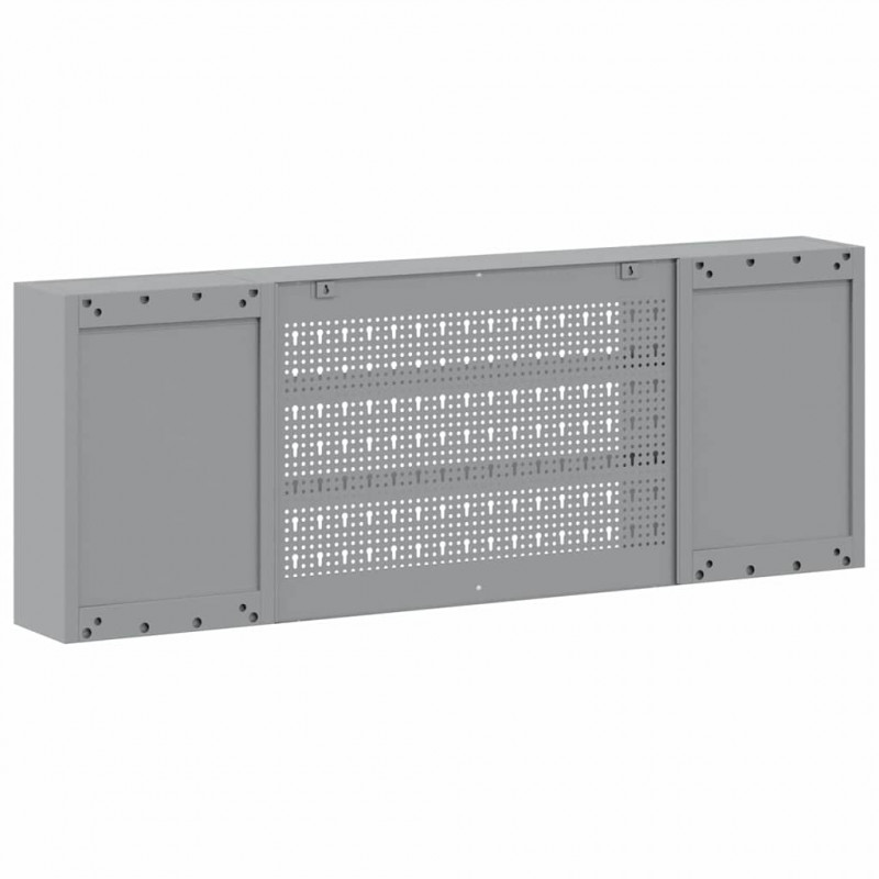 Szafka na narzędzia z półką Czerwony i Szary 50 x 20 x 55 cm