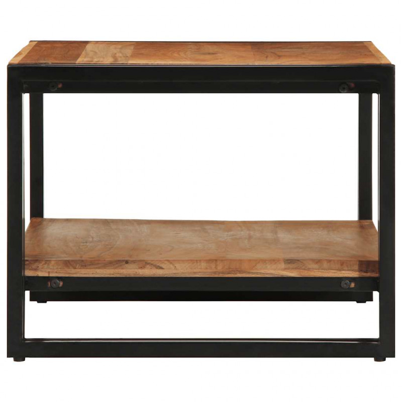 Stolik kawowy 70x50x38 cm Drewno lite Akacja