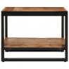Stolik kawowy 70x50x38 cm Drewno lite Akacja